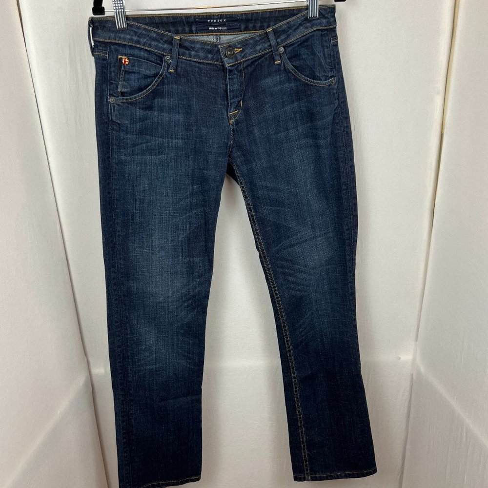 Hudson Straight Leg Dark Wash Jean‎ Size 29 Style No W429DHK